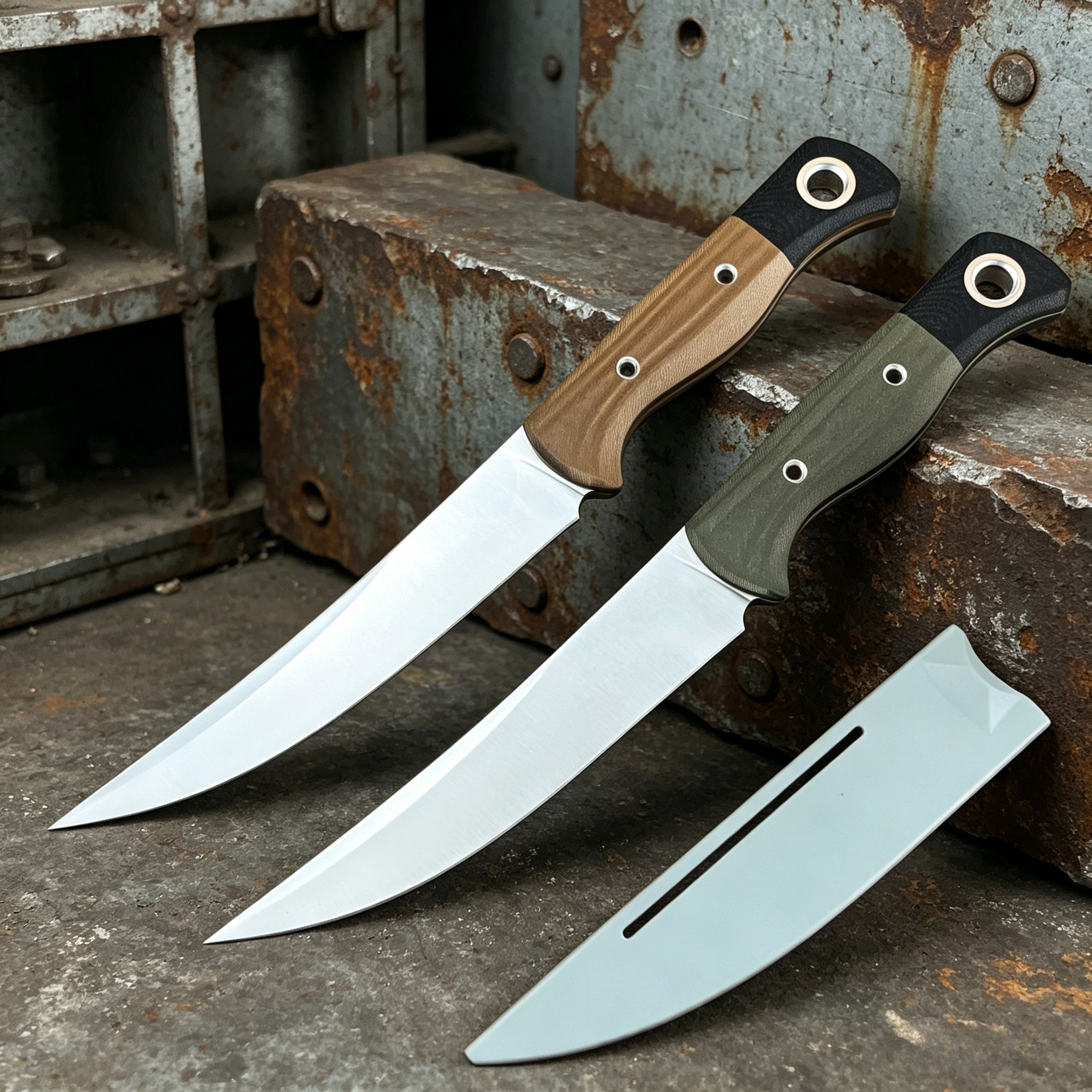 Bushcraft Knife Fixed - BM 4050 Outdoor Camping Knife with