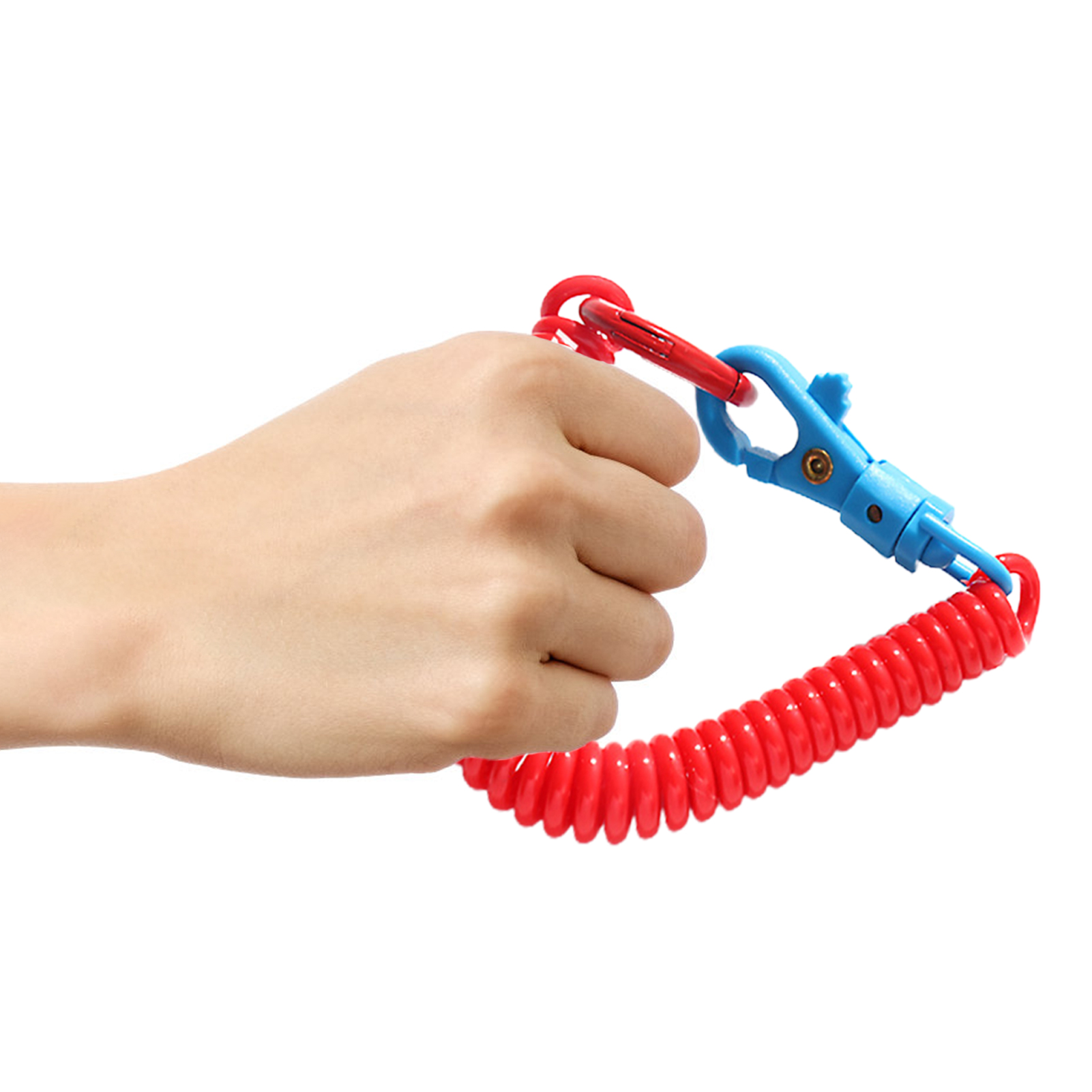 Fishing Kit Compact - Coil Springs Keychain Fishing Missed Rope