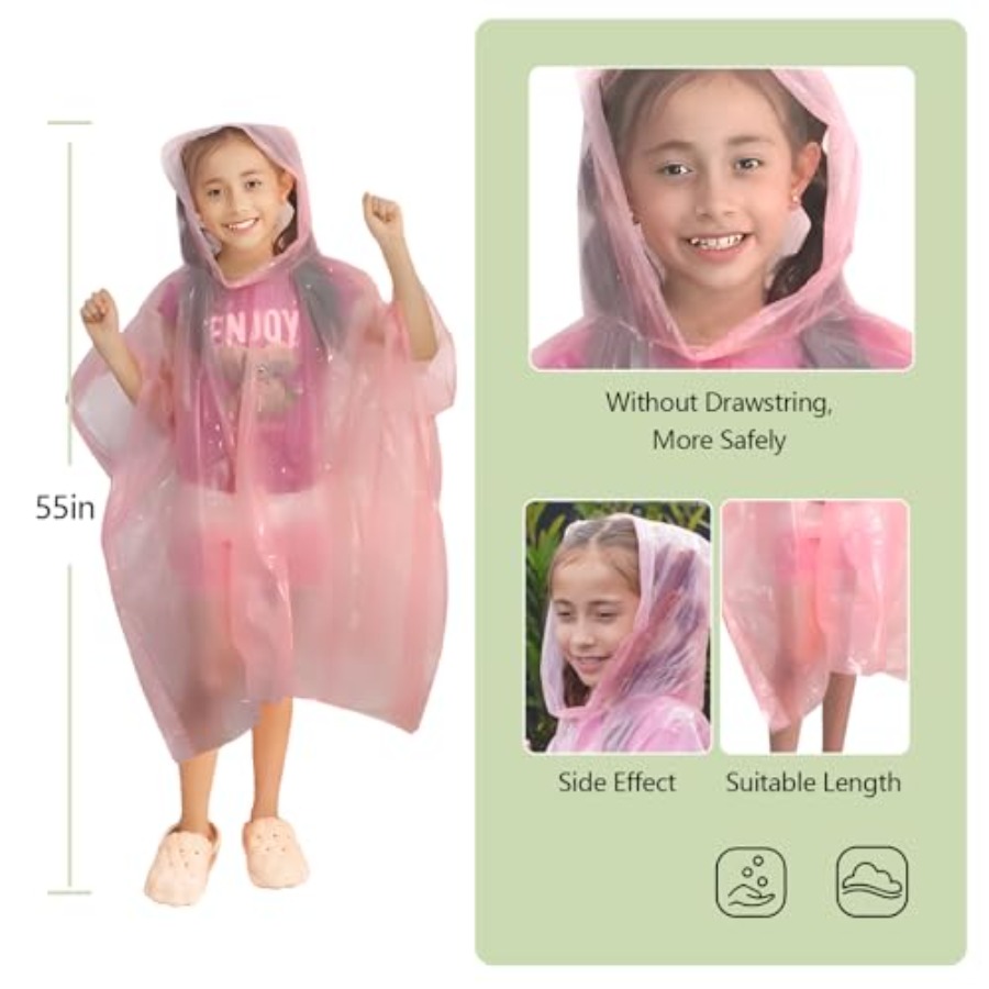 Emergency Disposable Rain Ponc - огляд і ціна Emergency Poncho Rain