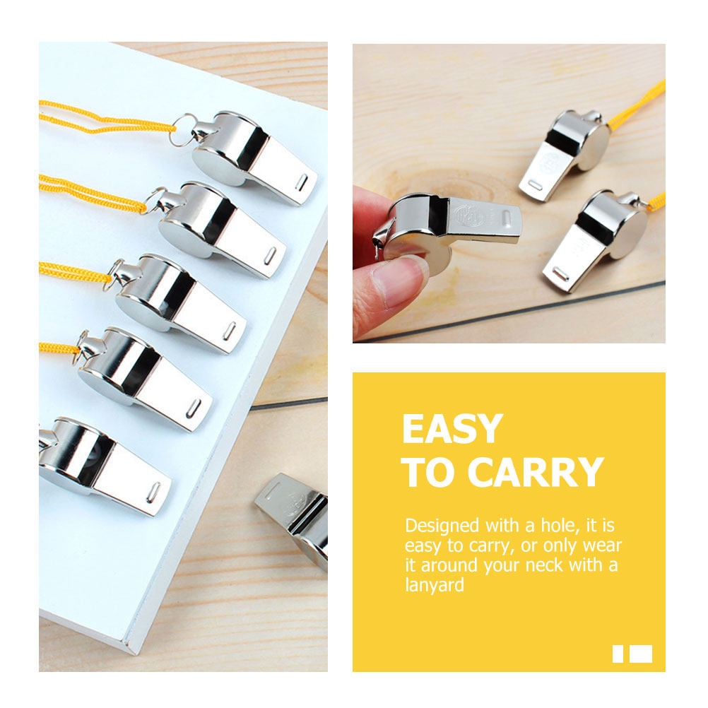 12Pcs Premium Metal Whistle Lo - огляд і ціна Emergency Whistle Loud