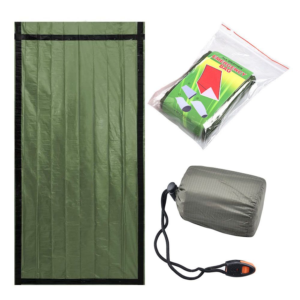210x90cm Waterproof Portable R - огляд і ціна Survival Blanket Reflective