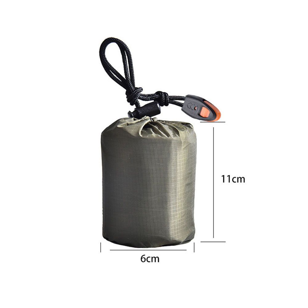 210x90cm Waterproof Portable R - огляд і ціна Survival Blanket Reflective