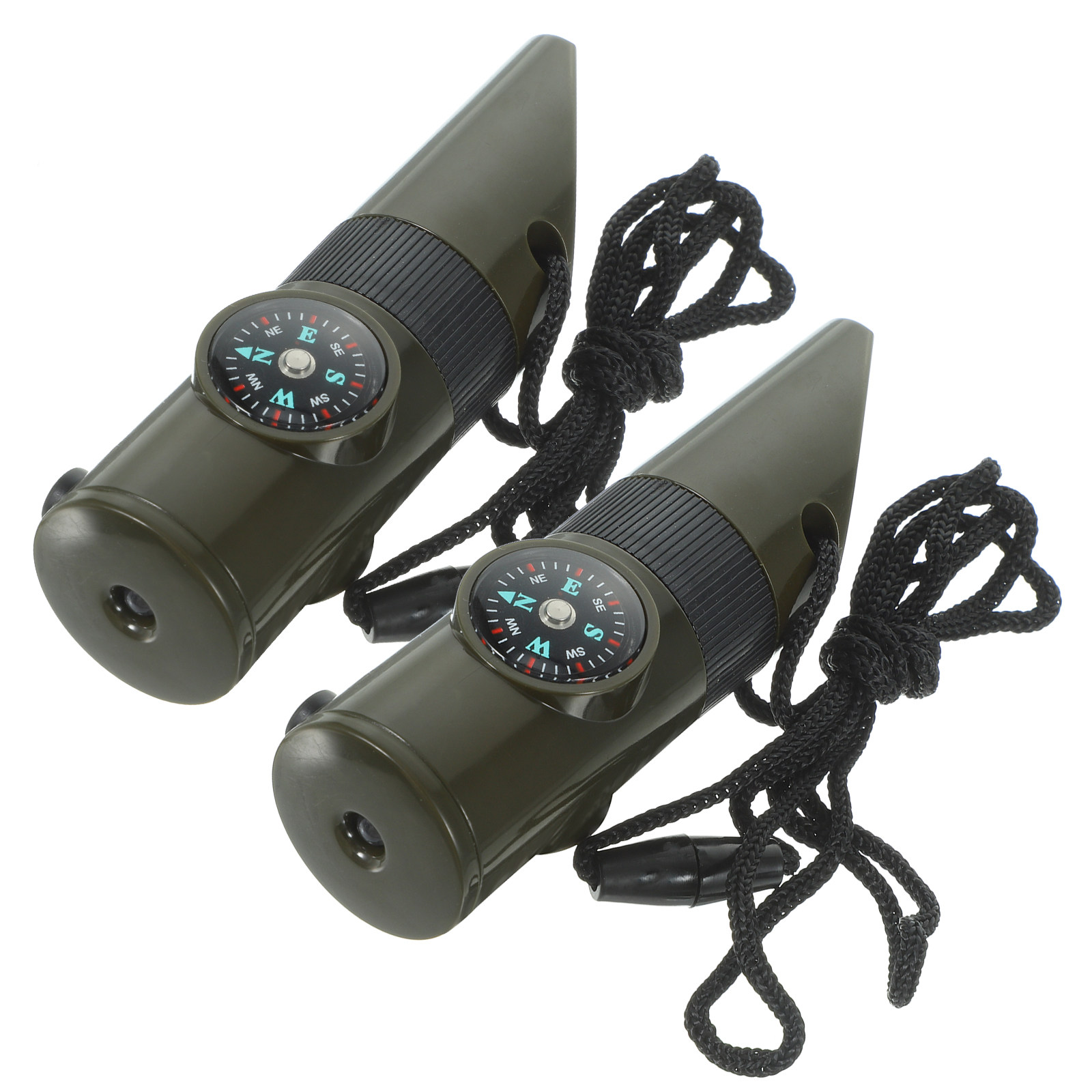 2Pcs 7-in-1 Survival Whistle A - огляд і ціна Emergency Whistle Loud