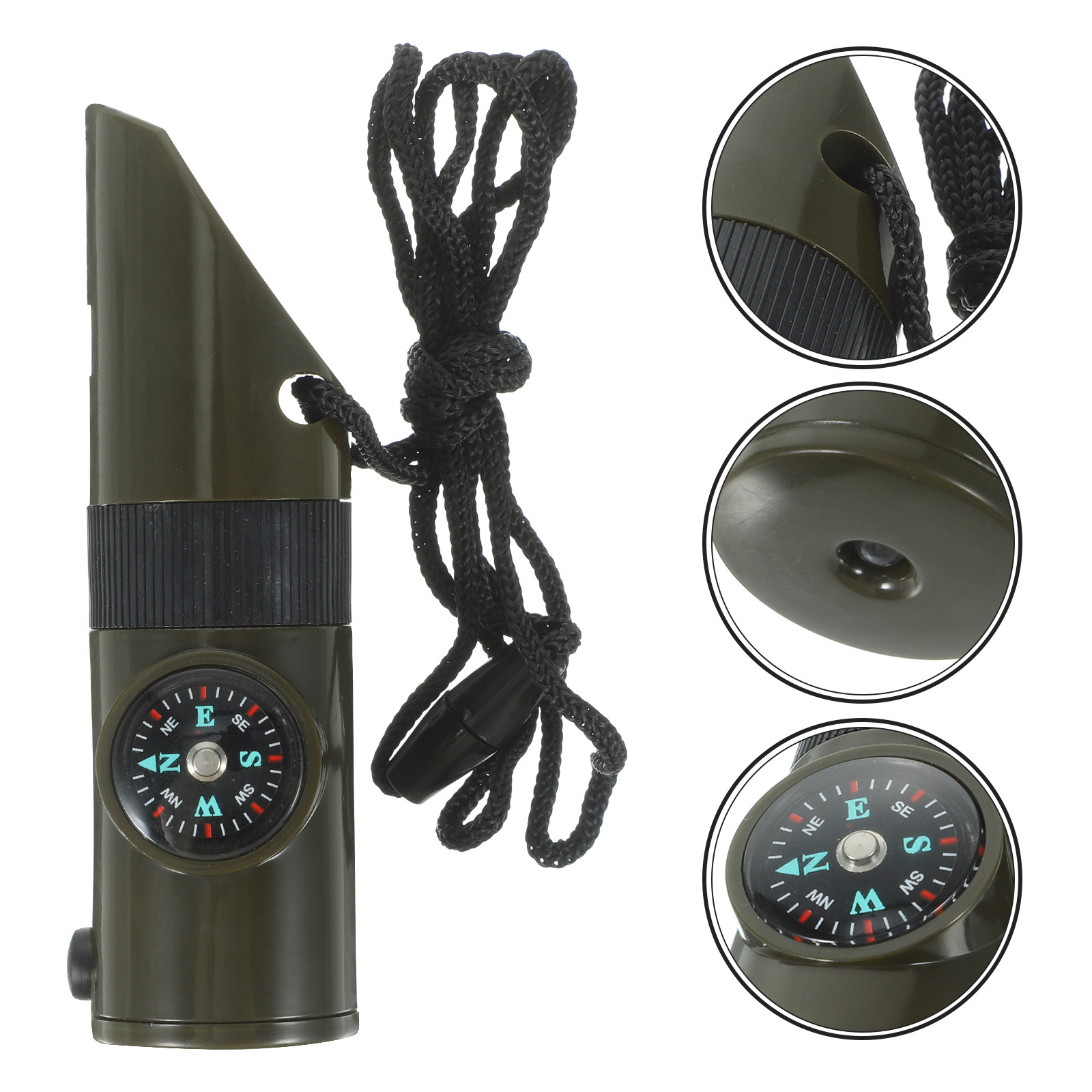 2Pcs 7-in-1 Survival Whistle A - огляд і ціна Emergency Whistle Loud