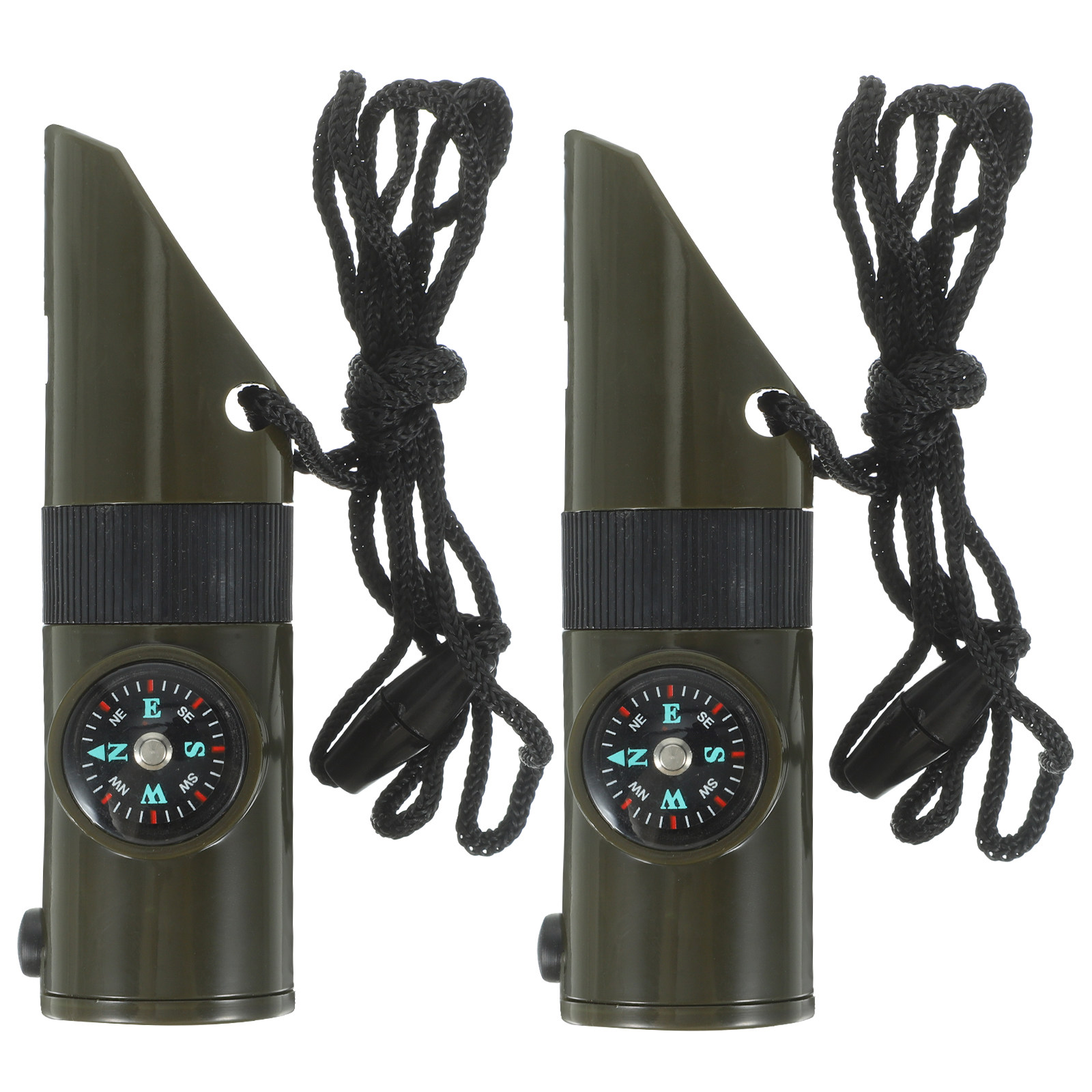 2Pcs 7-in-1 Survival Whistle A - огляд і ціна Emergency Whistle Loud