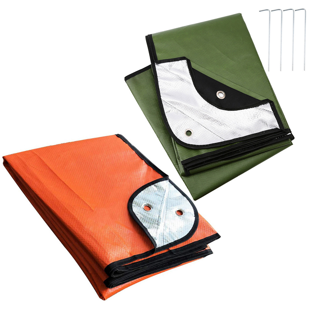 For Camping For Hiking Surviva - огляд і ціна Survival Blanket Reflective
