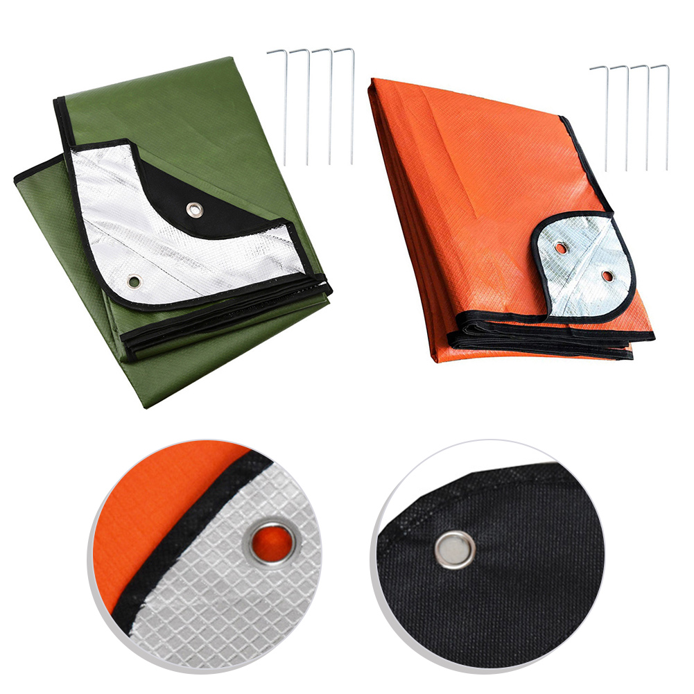 For Camping For Hiking Surviva - огляд і ціна Survival Blanket Reflective