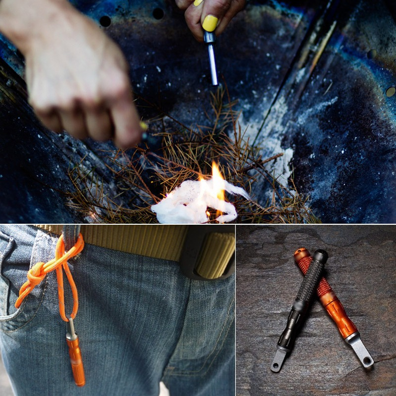 2PCS  Multifunctional Flint Wa - огляд і ціна Magnesium Fire Starter