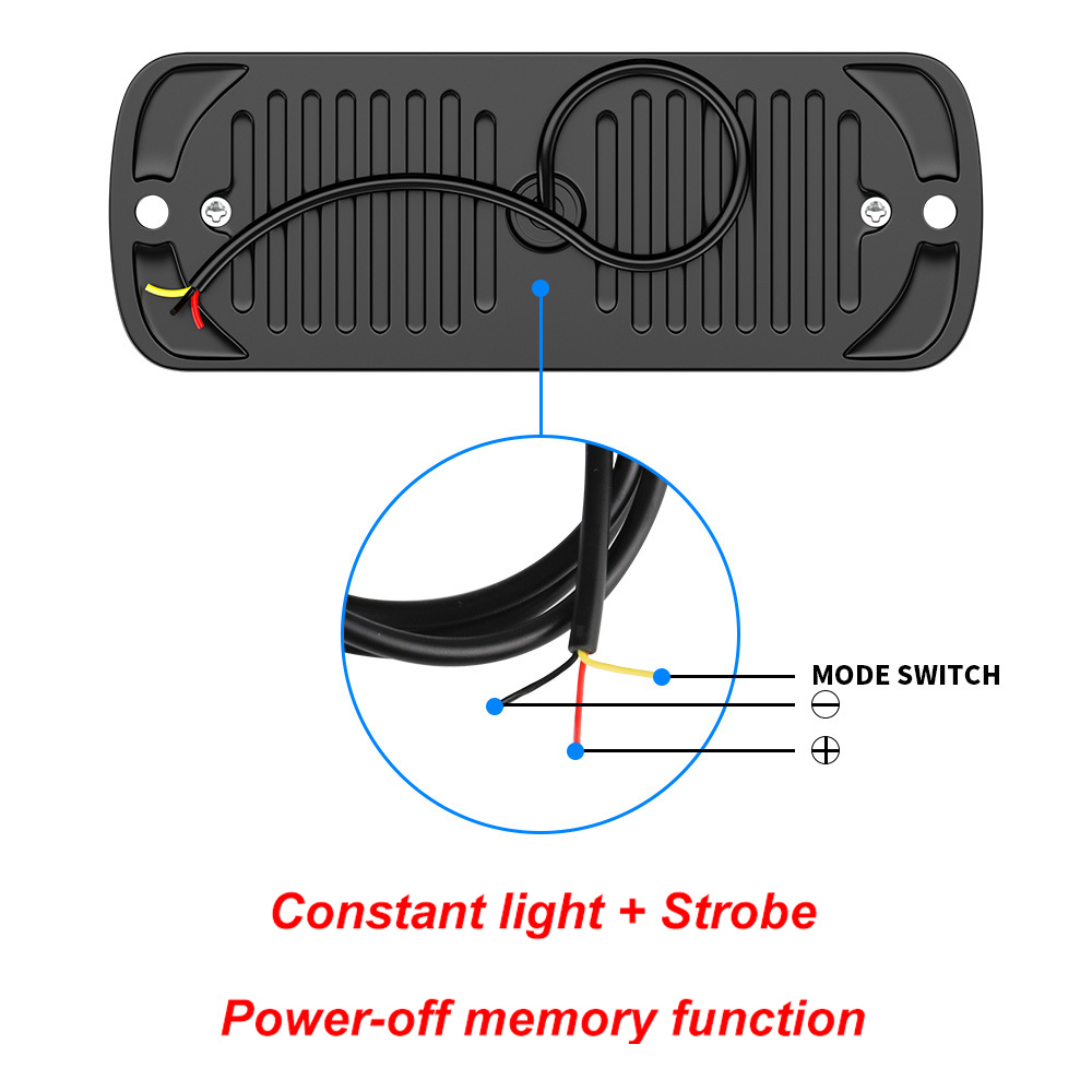 1pcs Led Strobe Warning Light  - огляд і ціна Sos Light Strobe