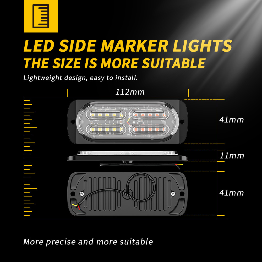 1pcs Led Strobe Warning Light  - огляд і ціна Sos Light Strobe