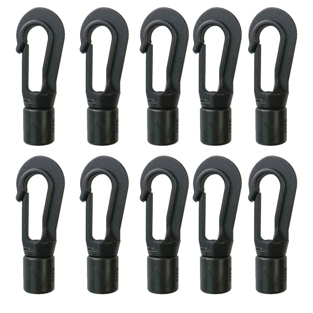 5/10pcs Plastic Snap Hook Clip - огляд і ціна Fishing Kit Compact