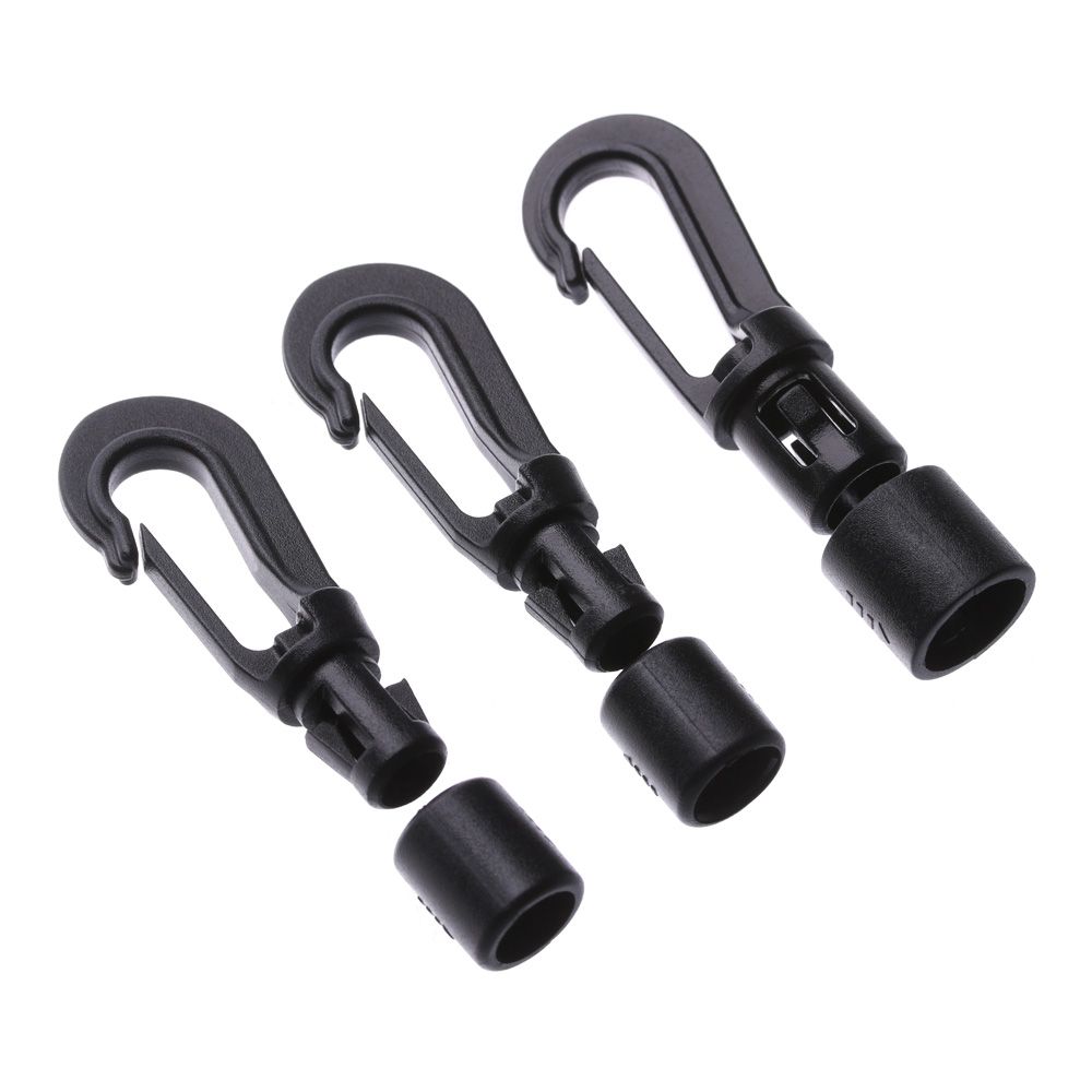 5/10pcs Plastic Snap Hook Clip - огляд і ціна Fishing Kit Compact