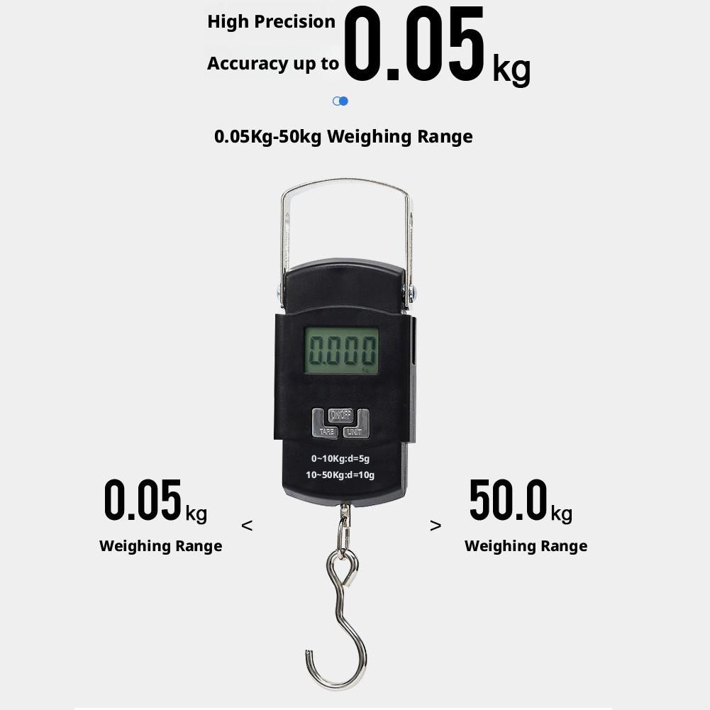 50kg/10g Portable LCD Electron - огляд і ціна Fishing Kit Compact