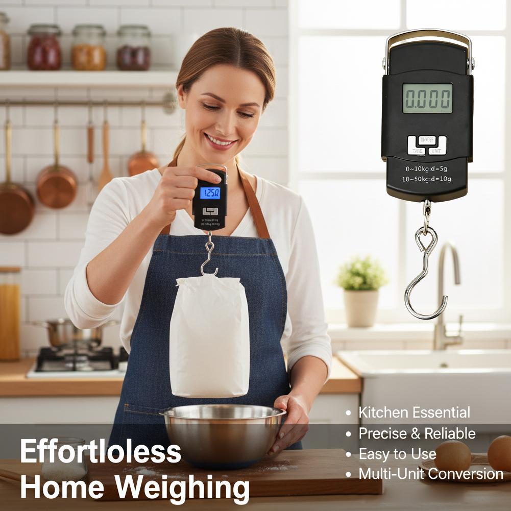 50kg/10g Portable LCD Electron - огляд і ціна Fishing Kit Compact