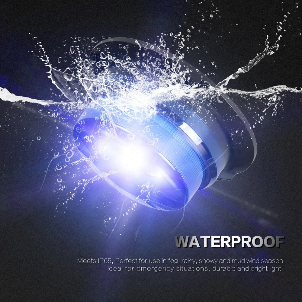 Magnetic Base LED Blue Emergen - огляд і ціна Sos Light Strobe