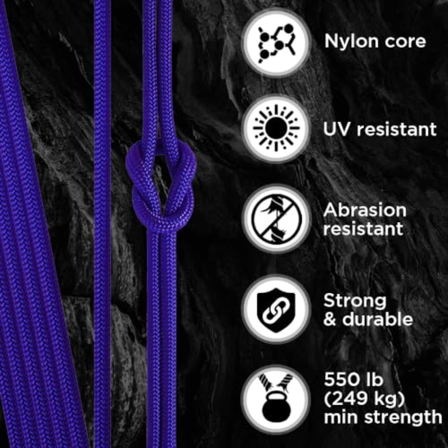 5/32 Paracord Rope 1000 1000ft - огляд і ціна Para Cord 1000Ft