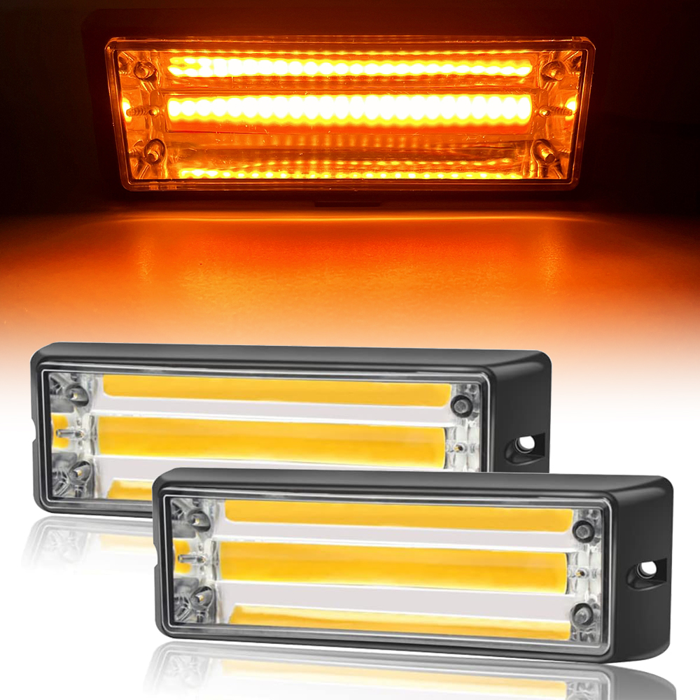 2pcs COB LED Warning Light Eme - огляд і ціна Sos Light Strobe