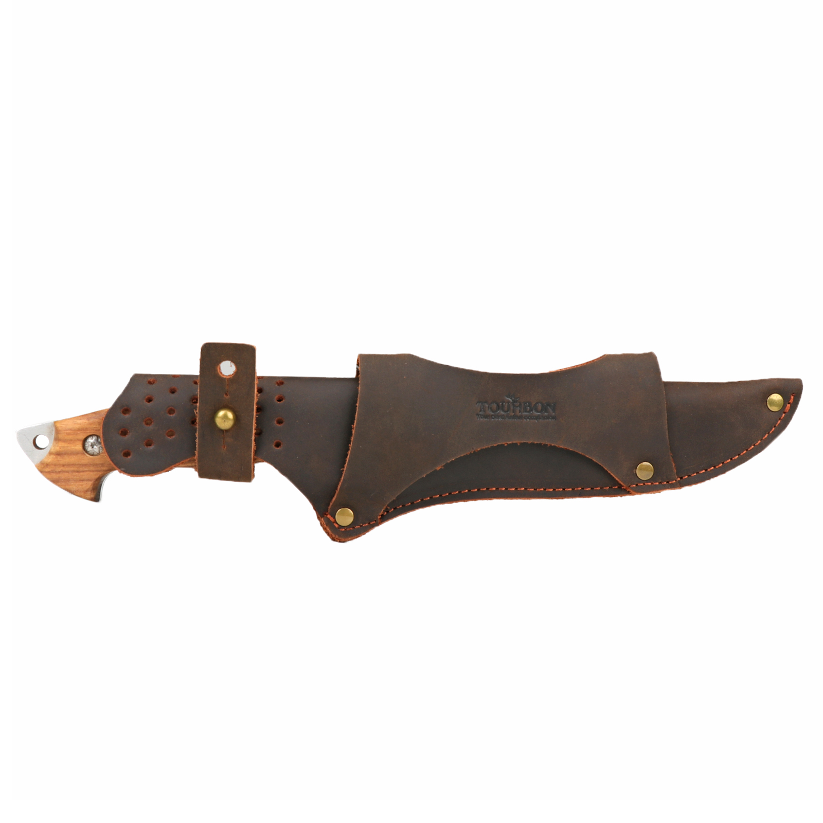 Tourbon Leather Tool Fixed Bla - огляд і ціна Bushcraft Knife Fixed