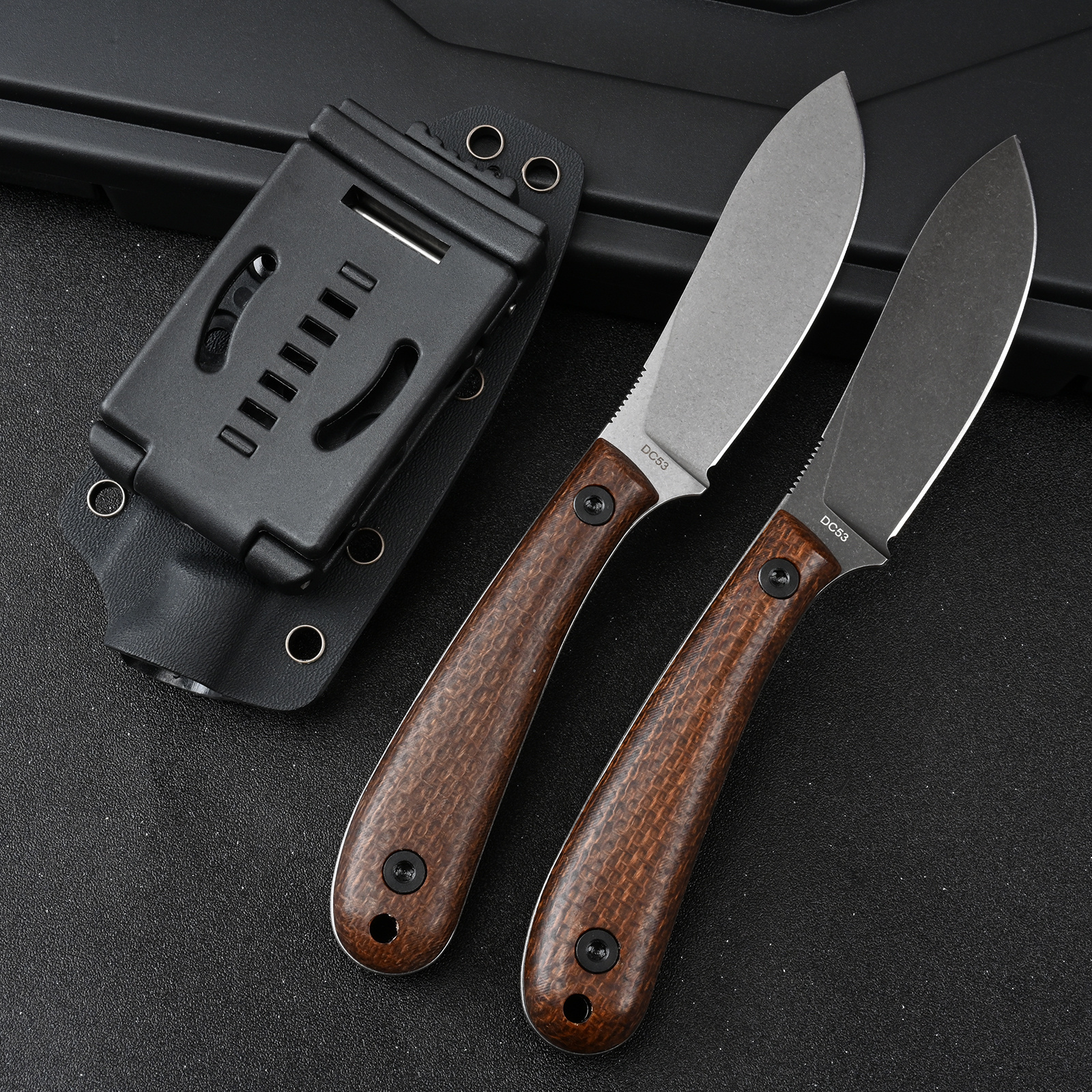 SDOKEDC Knives DC53 Steel EDC  - огляд і ціна Bushcraft Knife Fixed