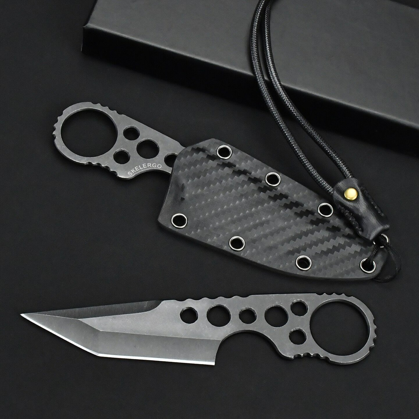 All 440c Mini Straight Knife w - огляд і ціна Bushcraft Knife Fixed