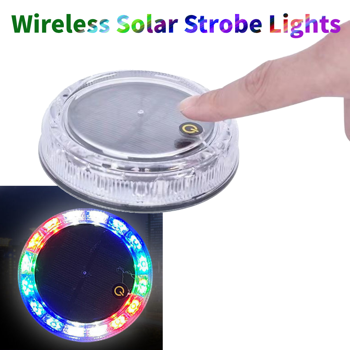 1/2x Car Wireless Strobe Touch - огляд і ціна Sos Light Strobe