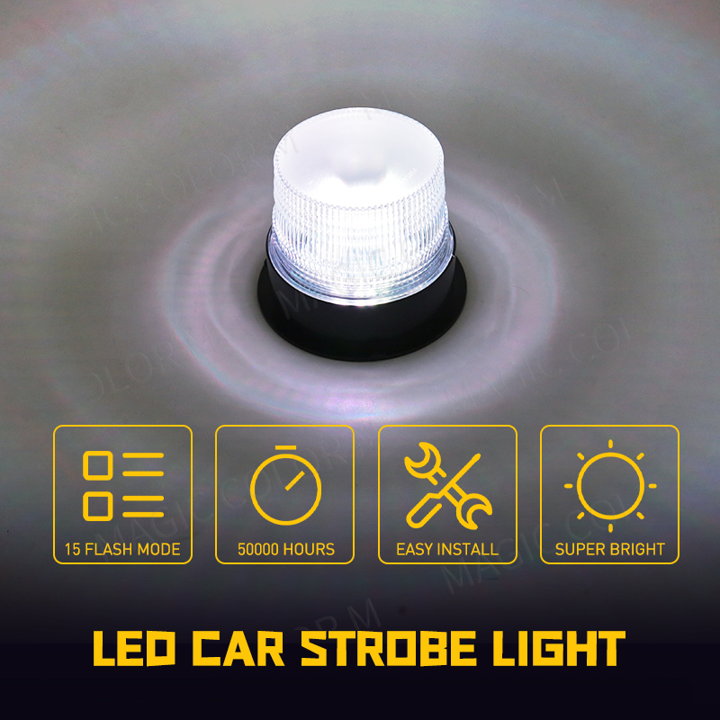 RGB LED Car Strobe Warning Lig - огляд і ціна Sos Light Strobe