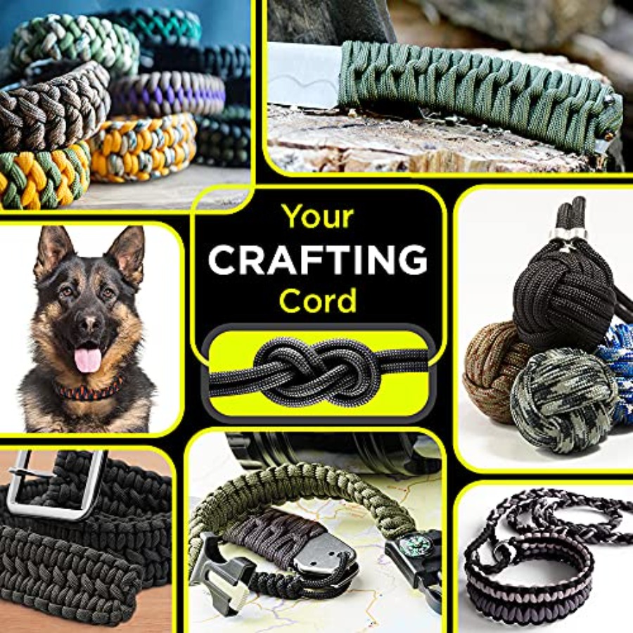 5/32 Paracord Rope 1000 1000ft - огляд і ціна Para Cord 1000Ft