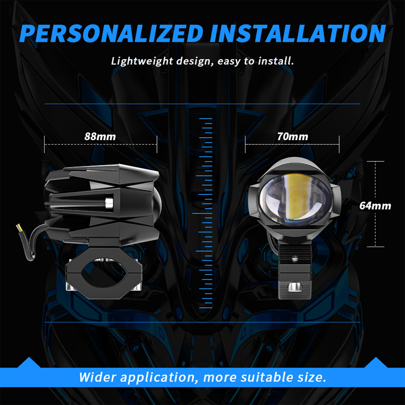 Motorcycle LED Fog Light Flash - огляд і ціна Sos Light Strobe