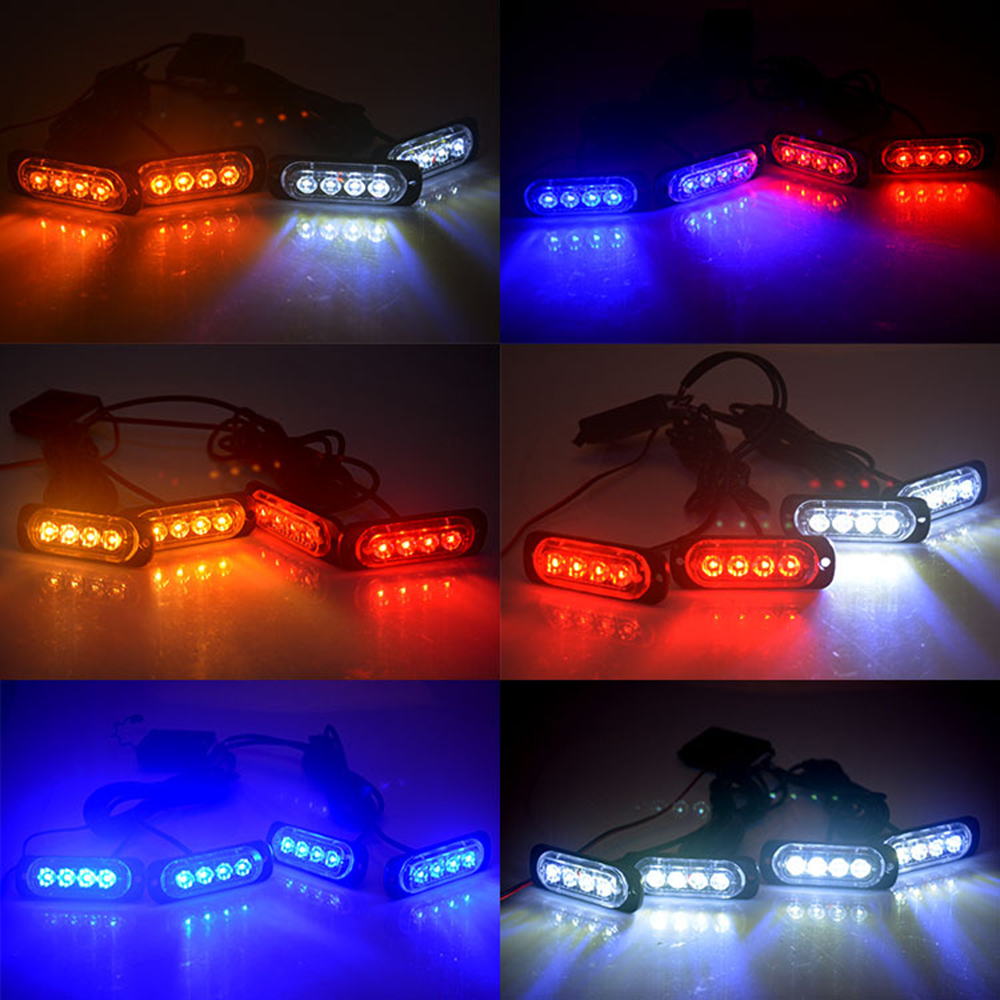 Wireless Grille Police Lights  - огляд і ціна Sos Light Strobe