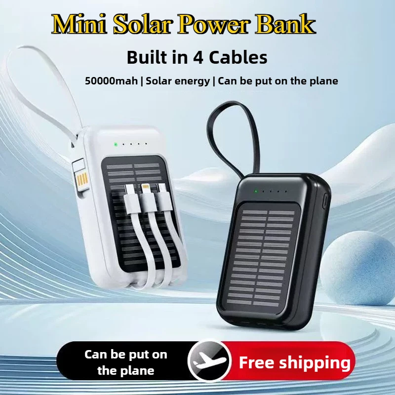 50000mAh Solar Power Bank Supe - огляд і ціна Solar Emergency Charger