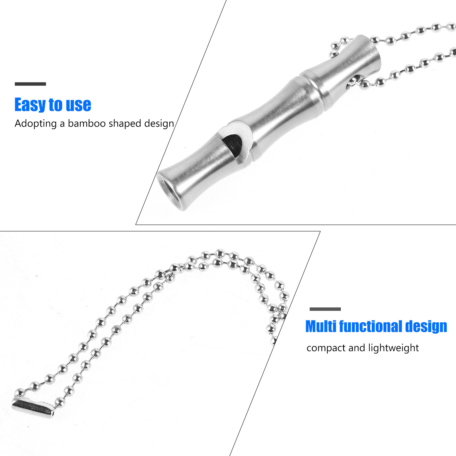 Loud Stainless Steel Multi-Pur - огляд і ціна Emergency Whistle Loud