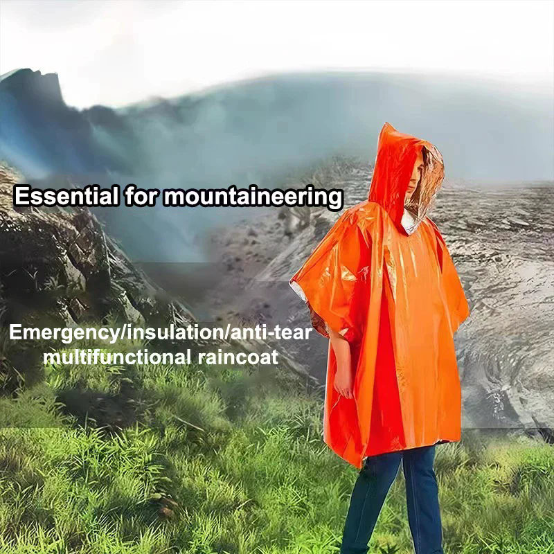 4PCS Emergency Survival Rain H - огляд і ціна Survival Blanket Reflective