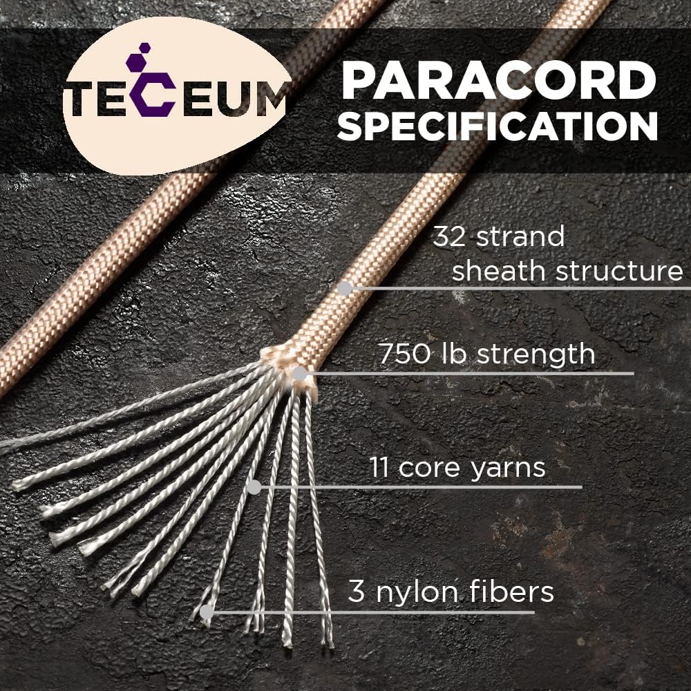 750 lb Paracord Rope - 1000Ft/ - огляд і ціна Para Cord 1000Ft