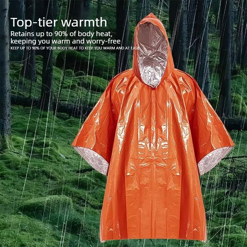 1-10PCS Emergency Blanket Ponc - огляд і ціна Survival Blanket Reflective