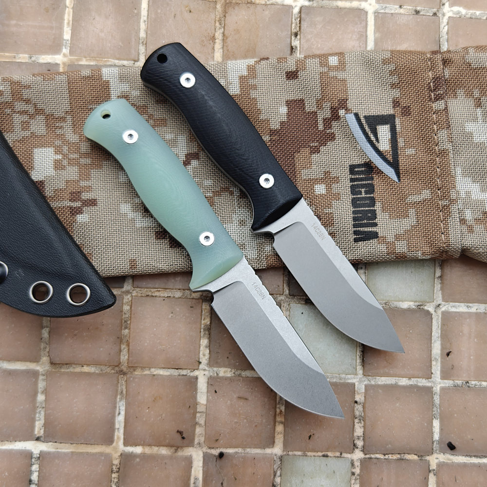DK18 DICORIA Real SANDVIK 14C2 - огляд і ціна Bushcraft Knife Fixed