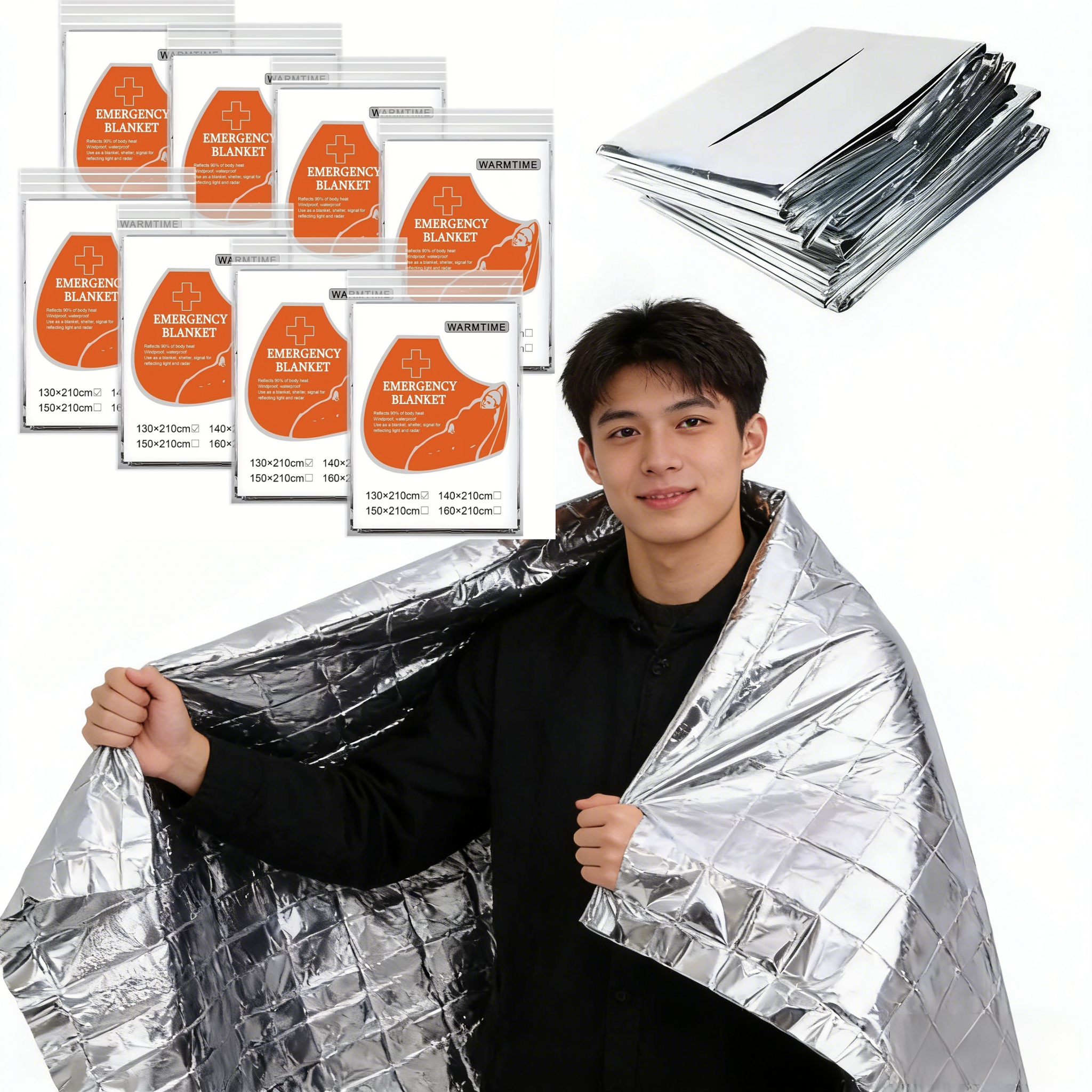 Foldable Reflective Survival B - огляд і ціна Survival Blanket Reflective