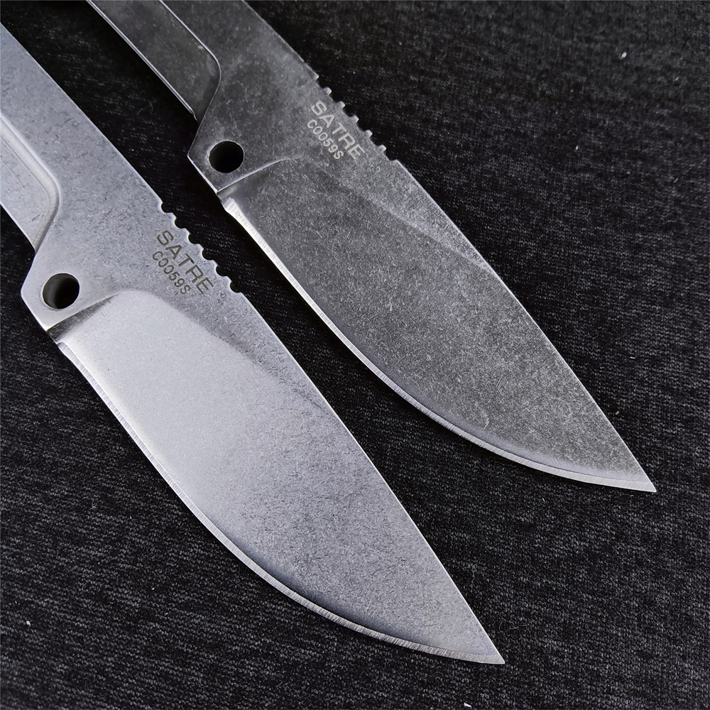 SATRE Fixed Blade EDC Knife D2 - огляд і ціна Bushcraft Knife Fixed